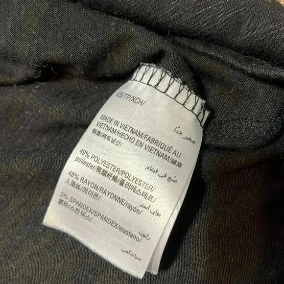 XS Black Ideology Short Sleeve Workout T-Shirt - Picture 3 of 5